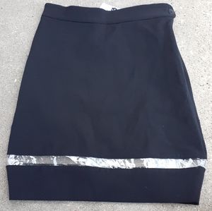 RARE IMPORT UKE BRAND MINI SKIRT WITH VINYL TRIM